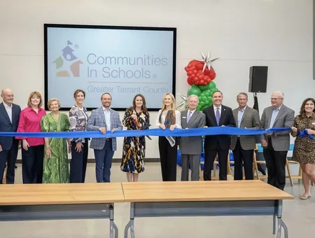 Ribbon Cutting at CIS of Greater Tarrant County's New Center for Student Support